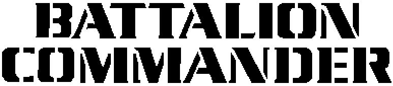 Battalion Commander logo for Commodore 64
